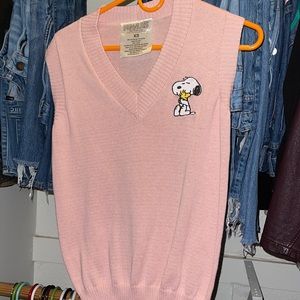 Pink Sweater vest